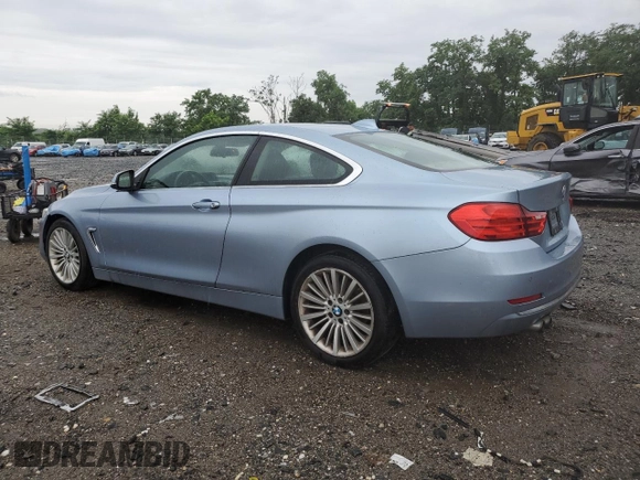 2014 BMW 4 Series 428i xDrive with VIN WBA3N9C59EF721686, listed as a Copart auction lot 63375275 with 192,314 mi miles and Clean title. Bid and sale history available at DreamBid. Image 2.