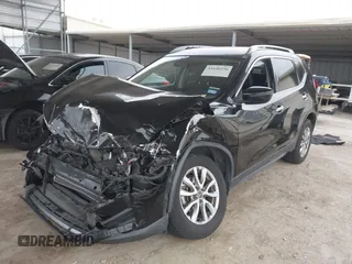 2019 Nissan Rogue SV with VIN KNMAT2MT6KP545528, listed as a IAAI auction lot 41646336 with 43,527 mi miles. Bid and sale history available at carsss.com. Image 2.