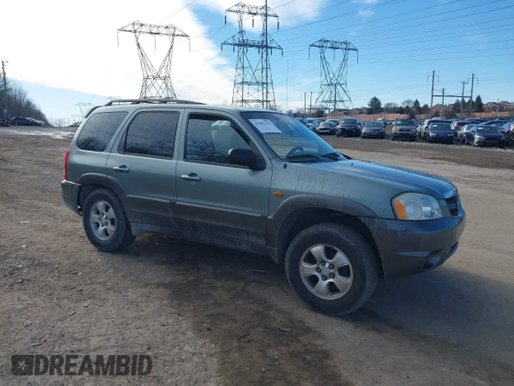 2003 Mazda Tribute ES with VIN 4F2CZ96133KM29066, listed as a IAAI auction lot 41581210 with 265,586 mi miles. Bid and sale history available at carsss.com. Image 1.