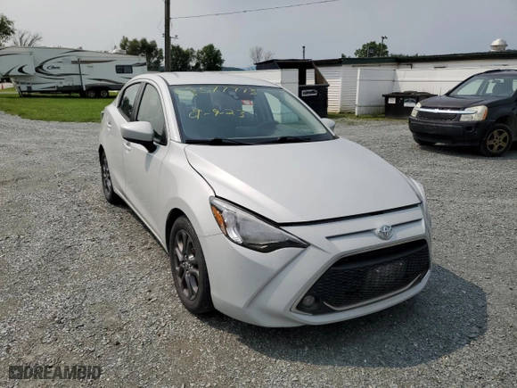 2019 Toyota Yaris Sedan L with VIN 3MYDLBYV5KY505790, listed as a Copart auction lot 63577773 with 0 mi miles. Bid and sale history available at carsss.com. Image 4.