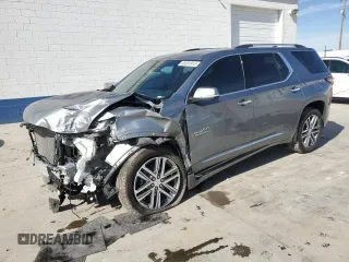 2023 Chevrolet Traverse High Country with VIN 1GNEVNKW8PJ108514, listed as a Copart auction lot 48391915 with 33,515 mi miles and Salvage title. Bid and sale history available at DreamBid. Image 1.