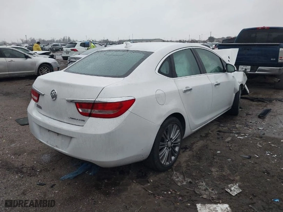 2014 Buick Verano with VIN 1G4PP5SK6E4143598, listed as a IAAI auction lot 41551129 with 235,223 mi miles. Bid and sale history available at carsss.com. Image 4.