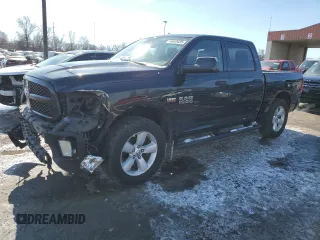 2014 Ram 1500 Express with VIN 1C6RR7KT1ES343691, listed as a Copart auction lot 45643425 with 167,547 mi miles and Salvage Title. Bid and sale history available at carsss.com. Image 1.