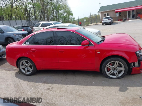 2007 Audi A4 2.0T z VIN WAUDF78E27A261415, wystawiony jako IAAI lot #42155451 z przebiegiem Nie podano mil oraz . Historia ofert i sprzedaży dostępna na DreamBid. Obrazek 13.