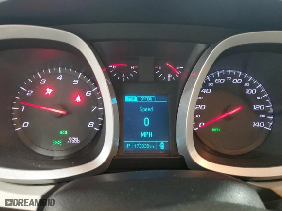 2016 Chevrolet Equinox LTZ with VIN 2GNALDEKXG6232112, listed as a Copart auction lot 48579775 with 173,039 mi miles and Salvage Title. Bid and sale history available at carsss.com. Image 9.