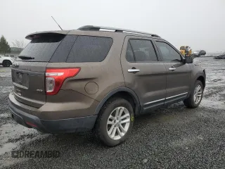 2015 Ford Explorer XLT with VIN 1FM5K8D8XFGC51182, listed as a Copart auction lot 44269345 with 121,858 mi miles and Salvage Title. Bid and sale history available at carsss.com. Image 3.