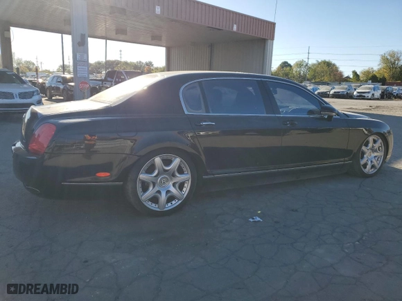 2006 Bentley Continental Flying Spur with VIN SCBBR53W36C034052, listed as a Copart auction lot 74781854 with 119,623 mi miles and Clean Title. Bid and sale history available at carsss.com. Image 3.