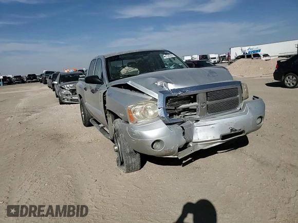 2007 Dodge Dakota SLT with VIN 1D7HE48N37S107379, listed as a Copart auction lot 78156304 with 129,092 mi miles and Salvage Title. Bid and sale history available at DreamBid. Image 10.