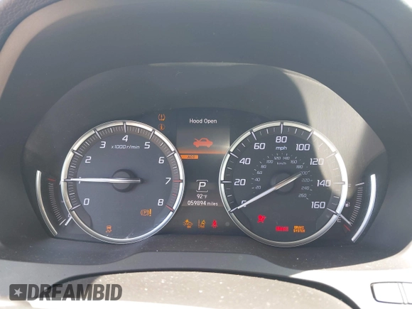 2019 Acura MDX with VIN 5J8YD3H35KL008315, listed as a IAAI auction lot 42151636 with 59,894 mi miles and . Bid and sale history available at DreamBid. Image 7.