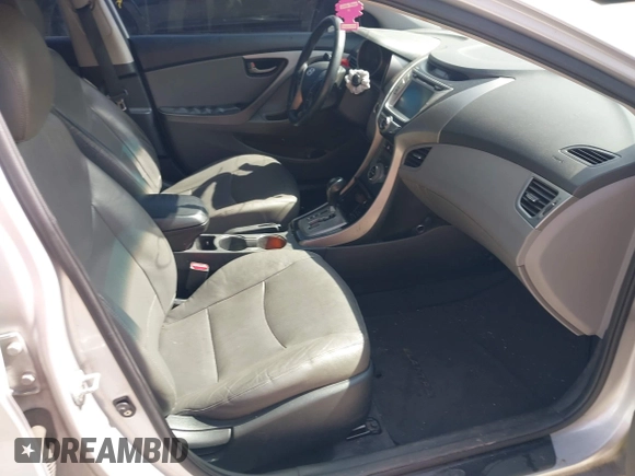 2013 Hyundai Elantra GLS with VIN KMHDH4AE4DU703817, listed as a IAAI auction lot 42377070 with 193,951 mi miles and . Bid and sale history available at DreamBid. Image 5.