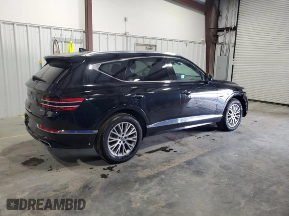 2024 Genesis GV80 with VIN KMUHBDSB5RU180288, listed as a Copart auction lot 61759845 with 32,038 mi miles and Clean title. Bid and sale history available at DreamBid. Image 3.