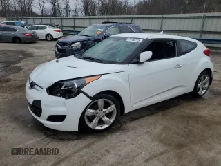2013 Hyundai Veloster RE:MIX with VIN KMHTC6AD9DU104635, listed as a Copart auction lot 51168275 with 123,866 mi miles and Salvage title. Bid and sale history available at DreamBid. Image 1.