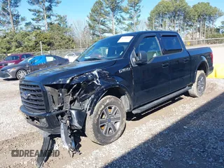 2017 Ford F-150 XL with VIN 1FTEW1CF1HFA70545, listed as a IAAI auction lot 41740423 with 108,245 mi miles and . Bid and sale history available at DreamBid. Image 2.