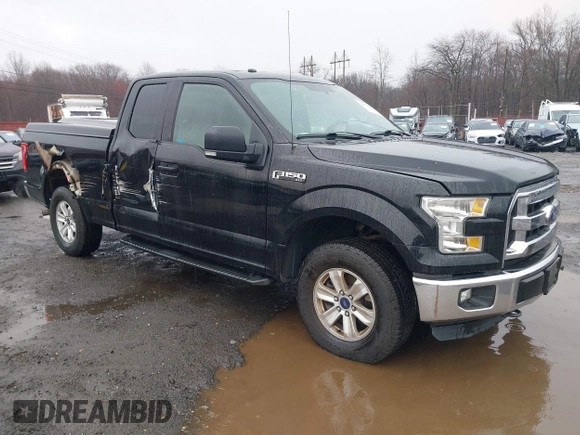 2016 Ford F-150 XLT with VIN 1FTFX1EF9GKF57500, listed as a IAAI auction lot 41852852 with 109,990 mi miles. Bid and sale history available at carsss.com. Image 1.