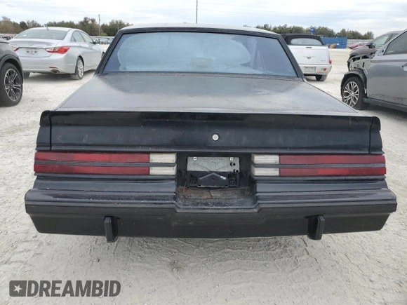 1986 Buick Regal with VIN 1G4GK4775GP227474, listed as a Copart auction lot 77446764 with 43,120 mi miles and Salvage Title. Bid and sale history available at DreamBid. Image 6.