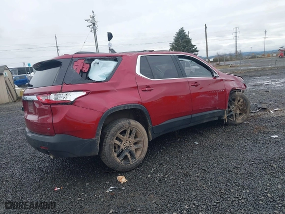 2019 Chevrolet Traverse LT Leather with VIN 1GNERHKW8KJ194261, listed as a IAAI auction lot 41487185 with 92,064 mi miles. Bid and sale history available at carsss.com. Image 4.