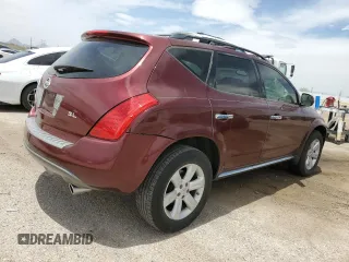 2007 Nissan Murano S z VIN JN8AZ08T67W507215, wystawiony jako Copart lot #56921305 z przebiegiem 101 726 mil mil oraz Czysty tytuł • Clean title. Historia ofert i sprzedaży dostępna na DreamBid. Obrazek 3.