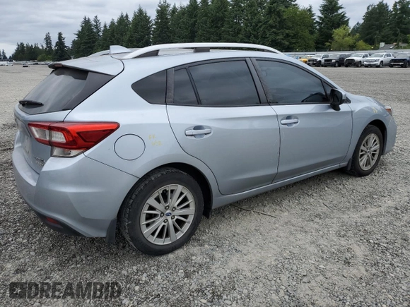 2017 Subaru Impreza Premium z VIN 4S3GTAB65H3707165, wystawiony jako Copart lot #60348225 z przebiegiem 104 779 mil mil oraz Szkoda całkowita • Salvage title. Historia ofert i sprzedaży dostępna na DreamBid. Obrazek 3.