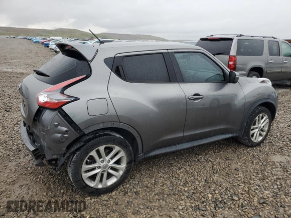 2015 Nissan Juke S with VIN JN8AF5MVXFT564899, listed as a Copart auction lot 52990715 with 68,533 mi miles and Salvage Title. Bid and sale history available at carsss.com. Image 3.