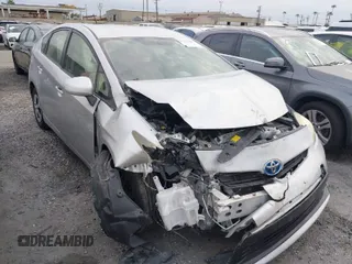 2013 Toyota Prius One with VIN JTDKN3DU8D5695331, listed as a IAAI auction lot 41717067 with 142,650 mi miles. Bid and sale history available at carsss.com. Image 1.