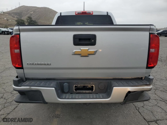2020 Chevrolet Colorado 2WD Work Truck with VIN 1GCGSBEA9L1163024, listed as a Copart auction lot 44731445 with 76,154 mi miles and Salvage Title. Bid and sale history available at carsss.com. Image 6.