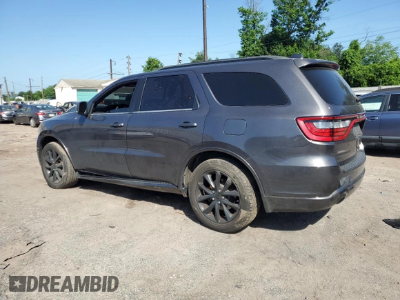 2017 Dodge Durango GT with VIN 1C4RDJDG6HC937261, listed as a Copart auction lot 60985045 with Not provided miles and Salvage title. Bid and sale history available at DreamBid. Image 2.