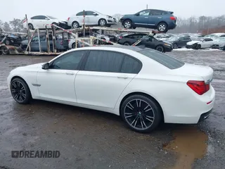 2015 BMW 7 Series 750Li xDrive with VIN WBAYF8C5XFD655174, listed as a IAAI auction lot 41480525 with 79,238 mi miles and . Bid and sale history available at carsss.com. Image 14.
