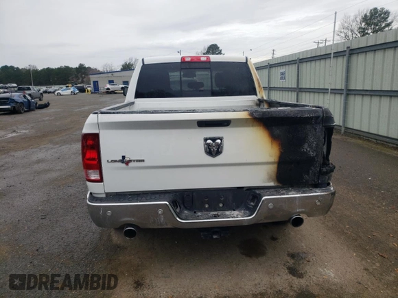 2016 Ram 1500 Big Horn with VIN 3C6RR6LT7GG300993, listed as a Copart auction lot 88997555 with 107,913 mi miles and Salvage Title. Bid and sale history available at carsss.com. Image 6.