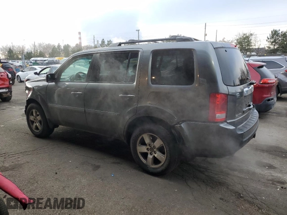 2011 Honda Pilot EX-L with VIN 5FNYF4H50BB066271, listed as a Copart auction lot 48007185 with 116,340 mi miles and Salvage Title. Bid and sale history available at DreamBid. Image 2.