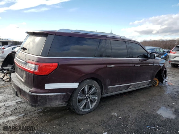 2019 Lincoln Navigator L Black Label with VIN 5LMJJ3TT5KEL18249, listed as a Copart auction lot 44564145 with 87,025 mi miles and Salvage Title. Bid and sale history available at carsss.com. Image 3.