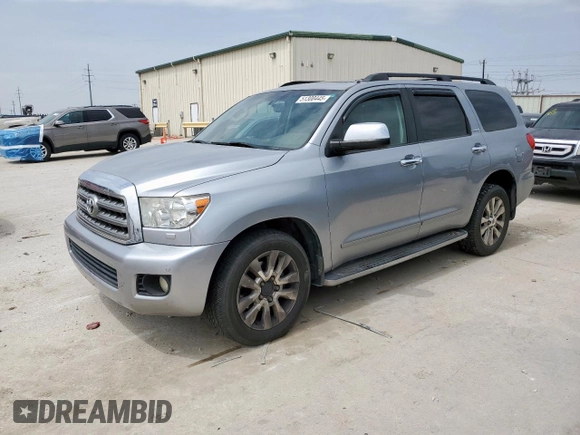 2010 Toyota Sequoia Ltd with VIN 5TDJW5G1XAS024500, listed as a Copart auction lot 51300445 with 198,972 mi miles and Salvage Title. Bid and sale history available at carsss.com. Image 1.