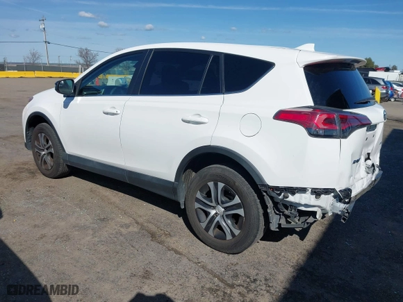 2018 Toyota RAV4 LE with VIN 2T3ZFREV8JW467744, listed as a IAAI auction lot 41818614 with 95,609 mi miles. Bid and sale history available at carsss.com. Image 3.