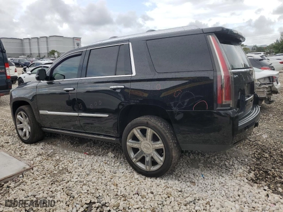 2018 Cadillac Escalade Premium Luxury with VIN 1GYS4CKJ3JR305195, listed as a Copart auction lot 43159425 with 147,077 mi miles and Salvage Title. Bid and sale history available at carsss.com. Image 2.