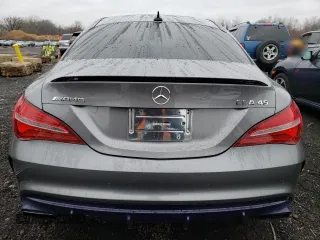 2018 Mercedes-Benz CLA with VIN WDDSJ5CB7JN609659, listed as a Copart auction lot 83111304 with 43,567 mi miles and Salvage Title. Bid and sale history available at carsss.com. Image 6.