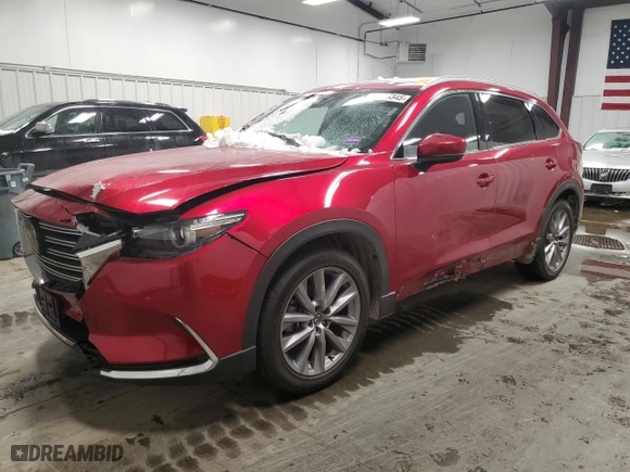 2021 Mazda CX-9 Grand Touring with VIN JM3TCBDY5M0532714, listed as a Copart auction lot 45646345 with 35,225 mi miles and Salvage Title. Bid and sale history available at carsss.com. Image 1.