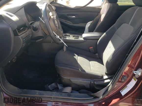 2023 Nissan Sentra SV with VIN 3N1AB8CV7PY287456, listed as a Copart auction lot 50069235 with 27,981 mi miles and Salvage Title. Bid and sale history available at carsss.com. Image 7.