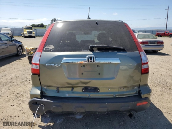2008 Honda CR-V EX-L with VIN JHLRE48708C034972, listed as a Copart auction lot 53843665 with 201,125 mi miles and Salvage Title. Bid and sale history available at carsss.com. Image 6.