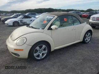 2007 Volkswagen Beetle with VIN 3VWSG31Y87M420698, listed as a Copart auction lot 73381034 with 39,038 mi miles and Non repairable. Bid and sale history available at DreamBid. Image 1.
