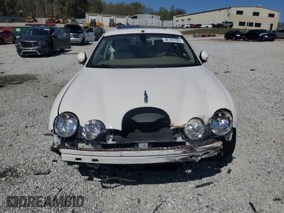 2004 Jaguar S-Type with VIN SAJEA01U14HN09950, listed as a Copart auction lot 48183785 with Not Provided miles and Salvage Title. Bid and sale history available at DreamBid. Image 5.
