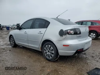 2008 Mazda 3 Sport with VIN JM1BK32F081804357, listed as a Copart auction lot 47356055 with 91,200 mi miles and Salvage Title. Bid and sale history available at DreamBid. Image 2.