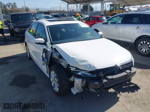 2012 Volkswagen Jetta SE with VIN 3VWDP7AJ3CM412988, listed as a IAAI auction lot 42528977 with 57,175 mi miles and . Bid and sale history available at DreamBid. Image 1.