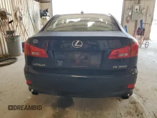 2007 Lexus IS 350 with VIN JTHBE262772010116, listed as a Copart auction lot 56351775 with 199,969 mi miles and Salvage title. Bid and sale history available at DreamBid. Image 6.