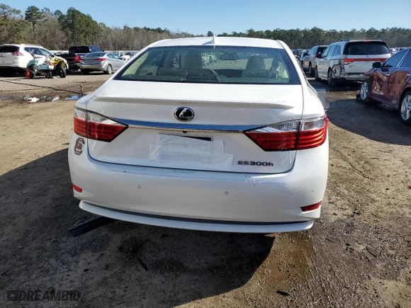 2015 Lexus ES 300h Hybrid with VIN JTHBW1GG9F2084525, listed as a Copart auction lot 37329013 with 54,364 mi miles. Bid and sale history available at carsss.com. Image 6.