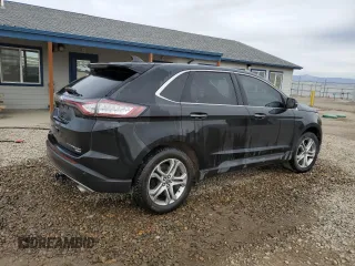 2015 Ford Edge Titanium z VIN 2FMTK4K91FBB09452, wystawiony jako Copart lot #50534735 z przebiegiem 138 446 mil mil oraz Czysty tytuł • Clean title. Historia ofert i sprzedaży dostępna na DreamBid. Obrazek 3.