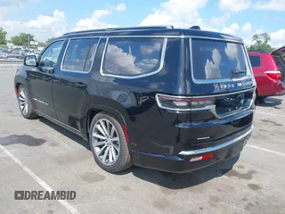 2022 Jeep Grand Wagoneer Series II with VIN 1C4SJVFJ8NS139713, listed as a IAAI auction lot 42585321 with 35,798 mi miles and . Bid and sale history available at DreamBid. Image 3.