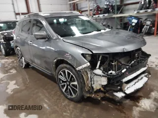 2019 Nissan Rogue SL with VIN 5N1AT2MT1KC775867, listed as a IAAI auction lot 41154065 with 127,465 mi miles and . Bid and sale history available at DreamBid. Image 1.