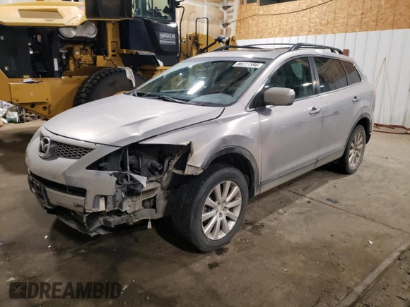 2008 Mazda CX-9 Grand Touring with VIN JM3TB38A980156885, listed as a Copart auction lot 86221594 with 150,828 mi miles and Salvage Title. Bid and sale history available at carsss.com. Image 1.