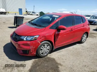 2015 Honda Fit LX with VIN 3HGGK5H52FM770147, listed as a Copart auction lot 49991025 with 98,552 mi miles and Salvage Title. Bid and sale history available at carsss.com. Image 1.