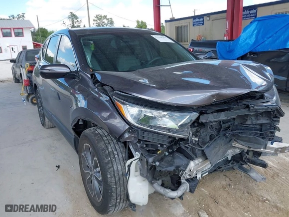 2021 Honda CR-V EX with VIN 7FARW1H55ME014970, listed as a IAAI auction lot 41548350 with 58,005 mi miles. Bid and sale history available at carsss.com. Image 1.