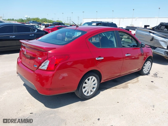 2015 Nissan Versa SV with VIN 3N1CN7AP3FL836886, listed as a IAAI auction lot 41983935 with 216,837 mi miles. Bid and sale history available at carsss.com. Image 4.